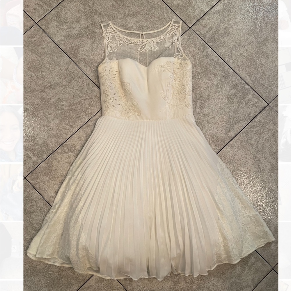 Coast White lace bridal dress Size UK 8